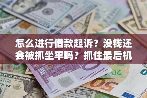 济南怎么进行借款起诉？没钱还会被抓坐牢吗？抓住最后机会！
