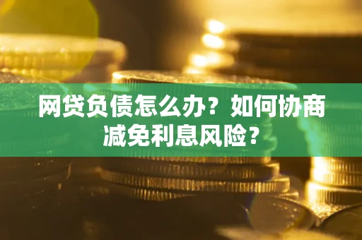济南网贷负债怎么办？如何协商减免利息风险？