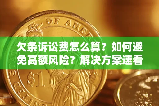 济南欠条诉讼费怎么算？如何避免高额风险？解决方案速看！