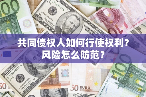 济南共同债权人如何行使权利？风险怎么防范？