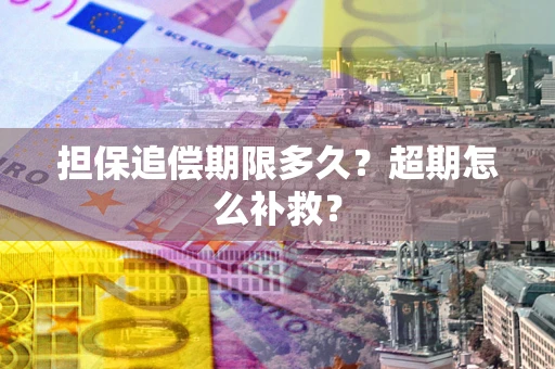 济南担保追偿期限多久？超期怎么补救？