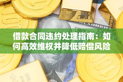 济南借款合同违约处理指南：如何高效维权并降低赔偿风险？