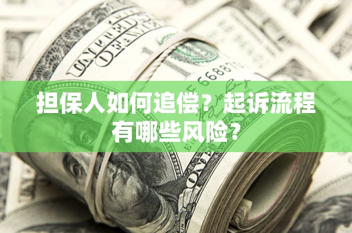 济南担保人如何追偿？起诉流程有哪些风险？