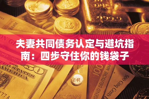 济南夫妻共同债务认定与避坑指南：四步守住你的钱袋子