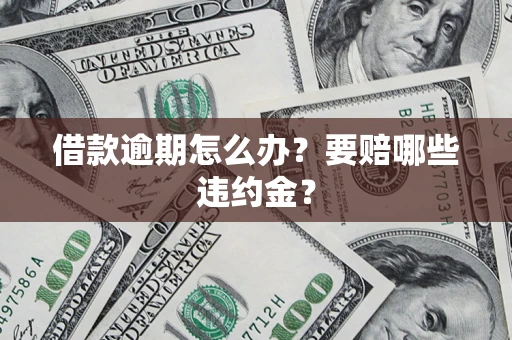 济南借款逾期怎么办？要赔哪些违约金？